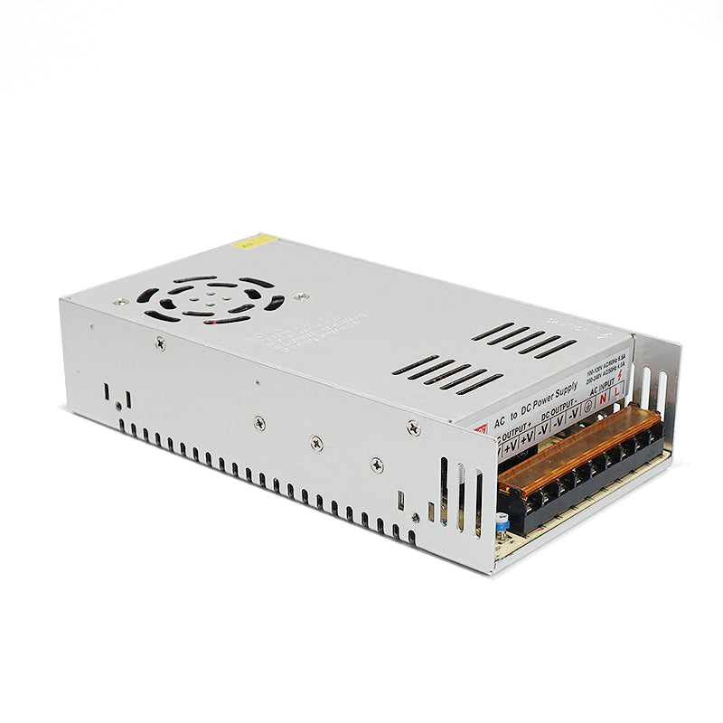iCreating 24V 15A DC Universal Regulated Switching Power Supply 360W for CCTV, Radio, Computer Project, LED Strip Lights, 3D Printer
