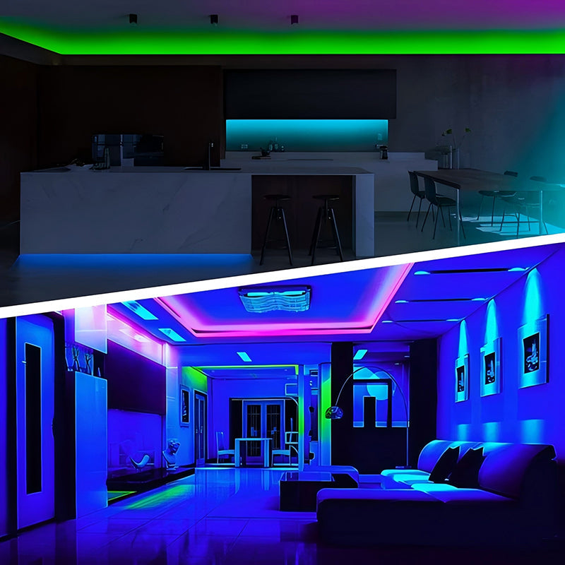 TikTok Room Lighting Ideas Using RGB Strips