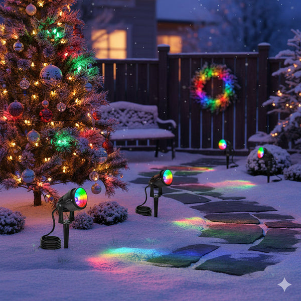 Transform Your Home for Christmas with RGB Landscape Lights
