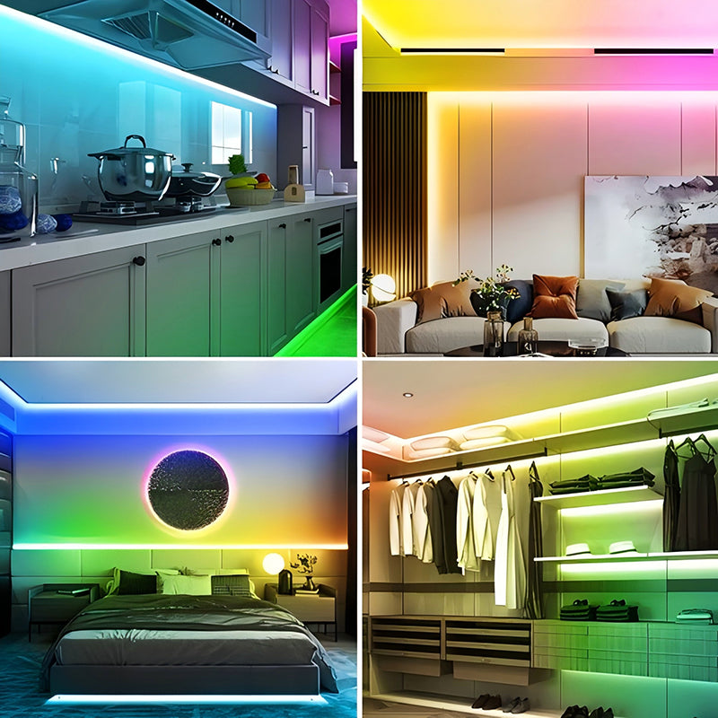 Backyard Neon Rope Light Pathway: Turn Your Outdoor Space Into a Glowing Nighttime Escape