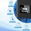 iCreating 300W Low Voltage Landscape Transformer, Outdoor Landscape Lighting Transformer with Timer and Photocell Sensor, 120V AC to 12V 14V AC Weatherproof Transformers for Landscape Lighting Path Lights