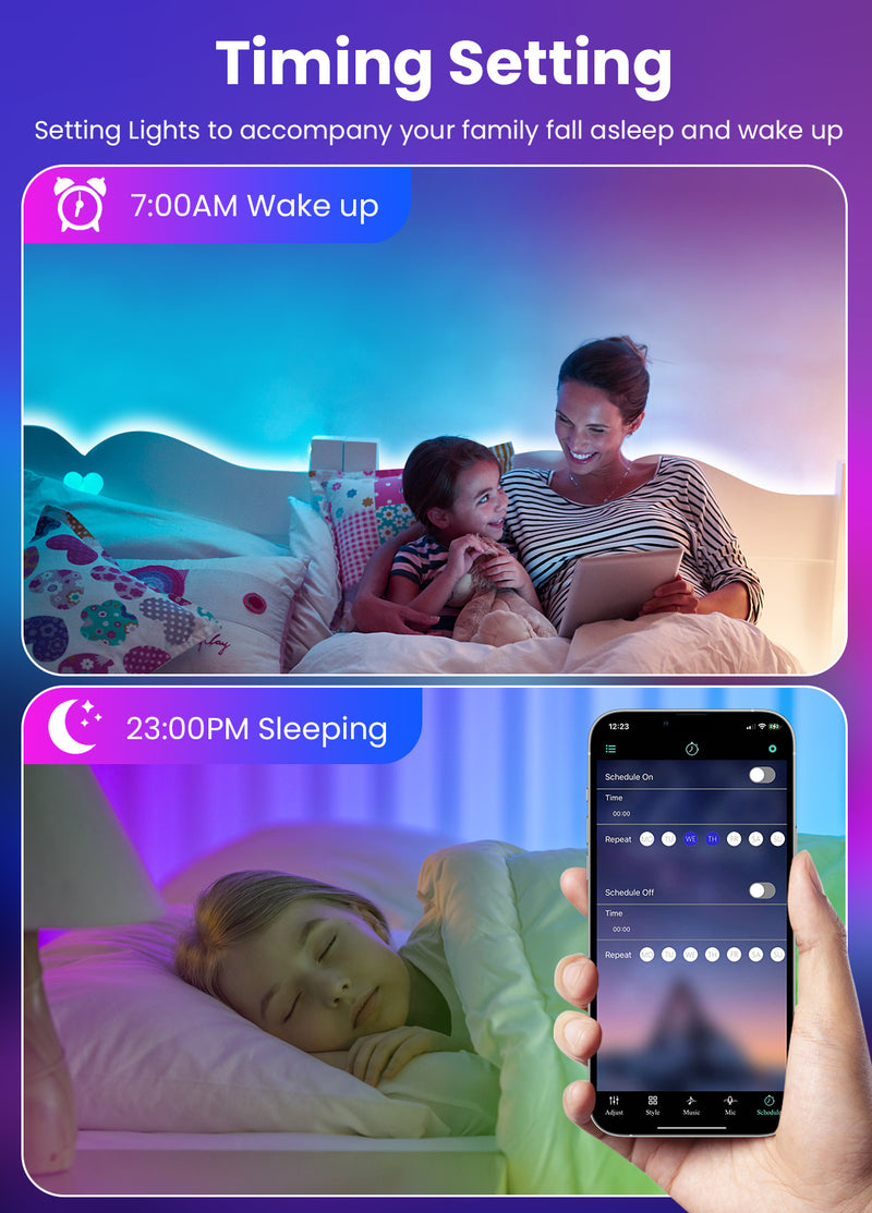 iCreating RGB Neon Rope Lights, Multi Color Changing LED Neon Light Strip with APP Flex Neon LED Strip Lights Indoor Outdoor Waterproof Multicolor Neon LED Rope Light for Bedroom, Gaming Room