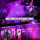 iCreating 20W Black Light Spotlight - Strong Black Light Spot Lights Outdoor IP66 Waterproof Blacklight Spotlights 395nm Blacklight Spot Lights UV Spotlight with Plug for Glow Party Halloween (2 Pack)