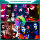 iCreating Low Voltage Landscape Lights, 12W RGB Color Changing LED Landscape Lighting with Remote Control Waterproof Outdoor Spotlight 12V Spot Lights Colored Uplight Multicolor Yard Light (12Pack)