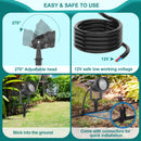 iCreating Low Voltage Landscape Lights, 12W RGB Color Changing LED Landscape Lighting with Remote Control Waterproof Outdoor Spotlight 12V Spot Lights Colored Uplight Multicolor Yard Light (12Pack)