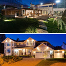 iCreating LED SpotLight Outdoor - White 2700K-6500K Stepless Adjustable LED Spot Lights with Remote Timer, Plug in Waterproof Landscape Lights Dimmable Landscape Lighting Uplighting for Tree (2Pack)