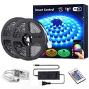 32.8ft Smart WiFi RGB LED Strip Light Kit, Alexa Wireless Flexible Color Changing 5050 LED Tape Light with Remote, Waterproof Remote 12V Dimmable LED Rope Light, Compatible with Google Assistant