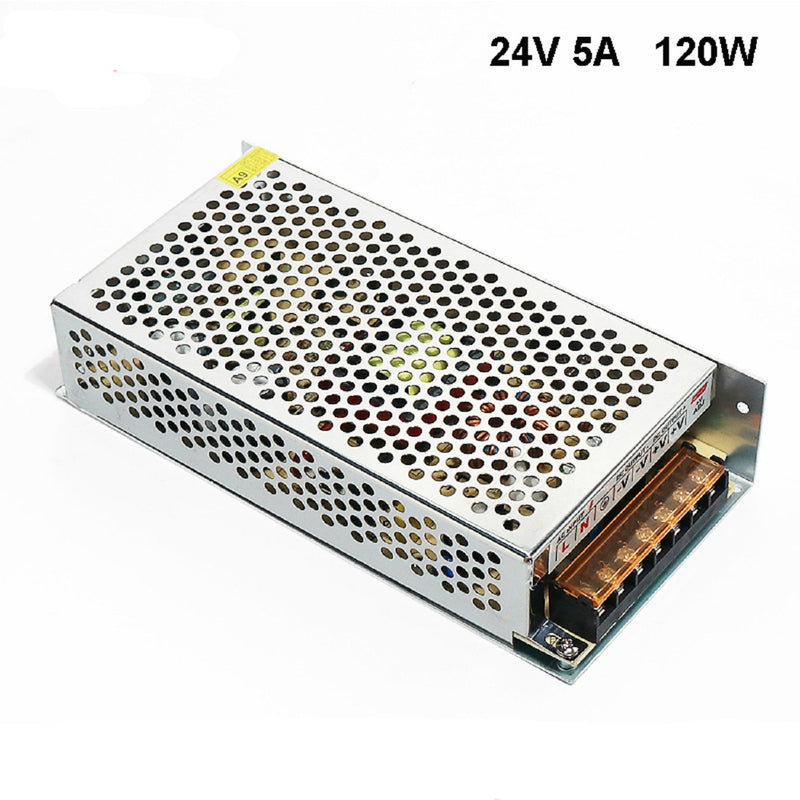 iCreating 12V 10A DC Universal Regulated Switching Power Supply 120W for CCTV, Radio, Computer Project, LED Strip Lights, 3D Printer