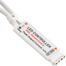 Inline IR LED RGB Controller with 24 Key Remote for 12V RGB LED Strip Light