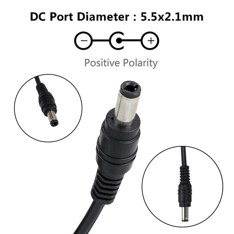 iCreating LED Power Supply, Transformer, Power Adapter, DC 12V 8A, 96 Watt Max, Low Voltage, AC 100-240V to DC 12V, Use for LED Strip Lights