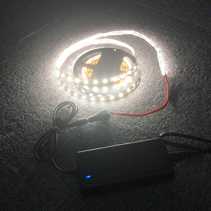 iCreating LED Power Supply, Transformer, Power Adapter, DC 12V 8A, 96 Watt Max, Low Voltage, AC 100-240V to DC 12V, Use for LED Strip Lights