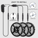 50ft White LED Strip Lights, iCreating Upgraded Bright Daylight White LED Light Strip Flexible Tape Lights, LED Mirror Lights, Under Cabinet Lighting Strips for Mirror Under Cabinet Bedroom Kitchen