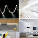 66ft Extension Cable Wire Cord Kit - Includes 66ft Extension Cable, 2X Quick Wire Connector, 2X L Shape LED Strip Connector, 2X Gapless LED Connector, 20X LED Strip Clip for 3528 2835 LED Strip Light