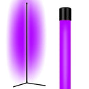 LED Black Lights - UV LED Corner Floor Lamp, Blacklight Corner Lights, 60'' Corner Lamp, Black Light Corner Lighting for Glow Party, Body Paint, Fluorescent Poster, Glow in The Dark