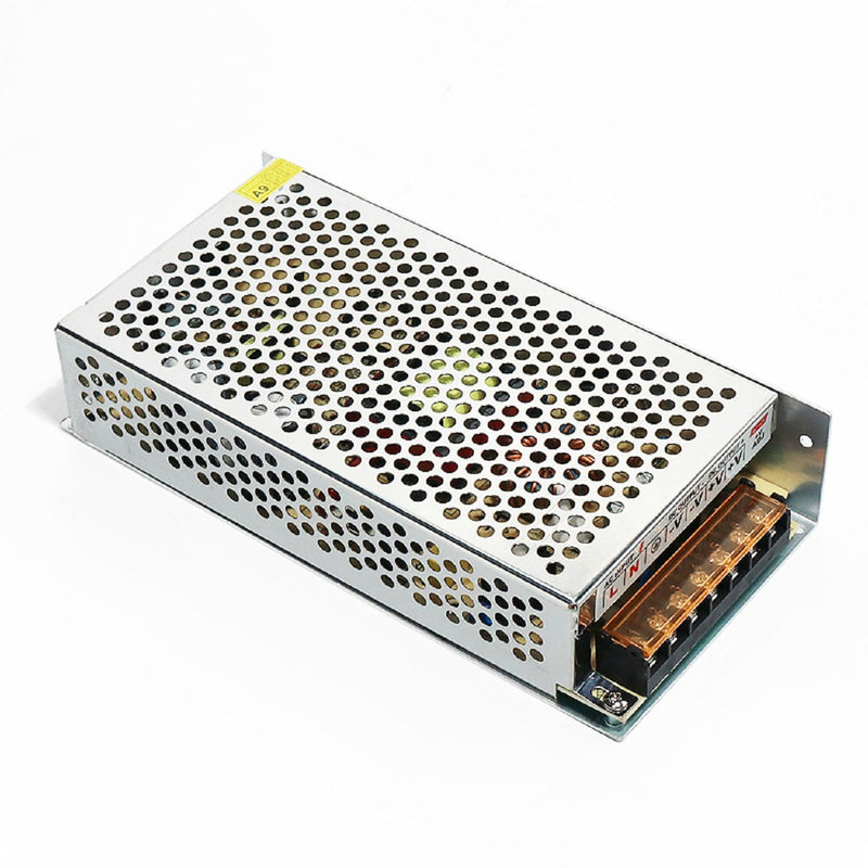 iCreating 12V 10A DC Universal Regulated Switching Power Supply 120W for CCTV, Radio, Computer Project, LED Strip Lights, 3D Printer