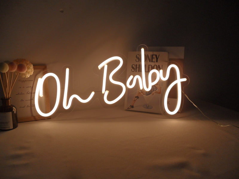 Oh Baby LED Neon Signs