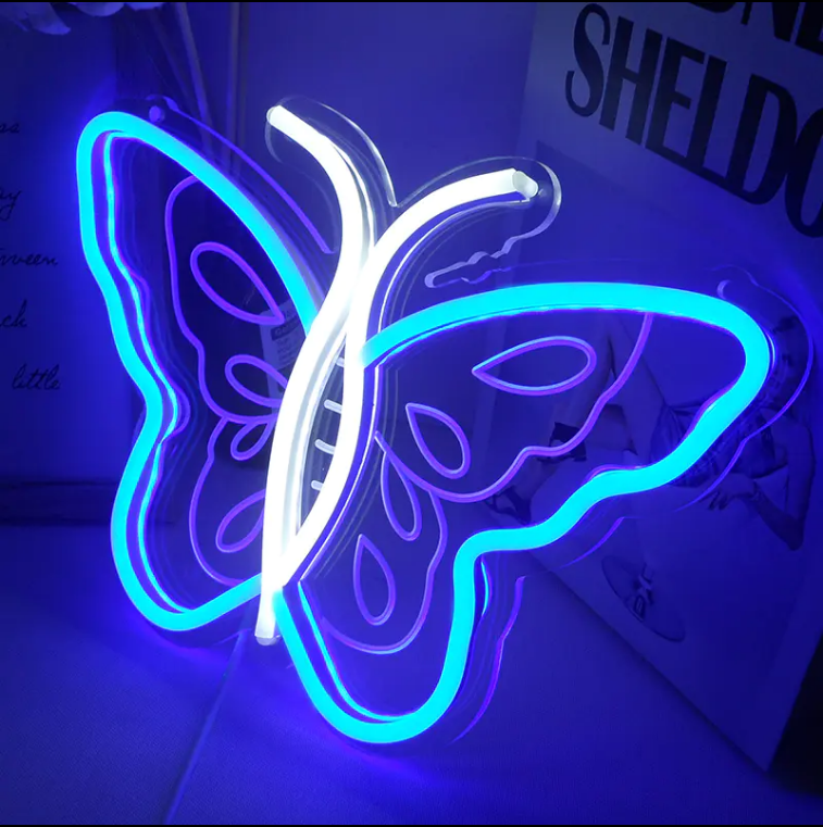 Butterfly Neon Sign