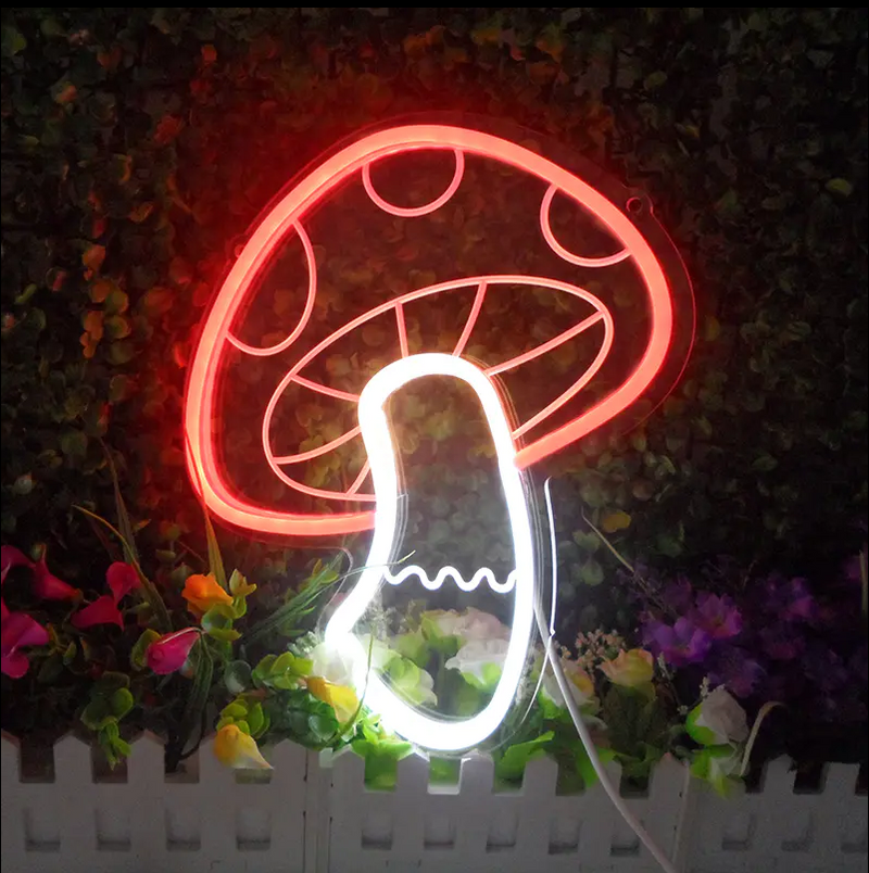 Mushroom Neon Sign