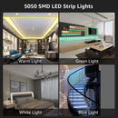 RGB LED Strip Lights Battery Operated, Color Changing LED Light Strip Rope Light Waterproof LED Tape Lights Kit with Remote for Party Room