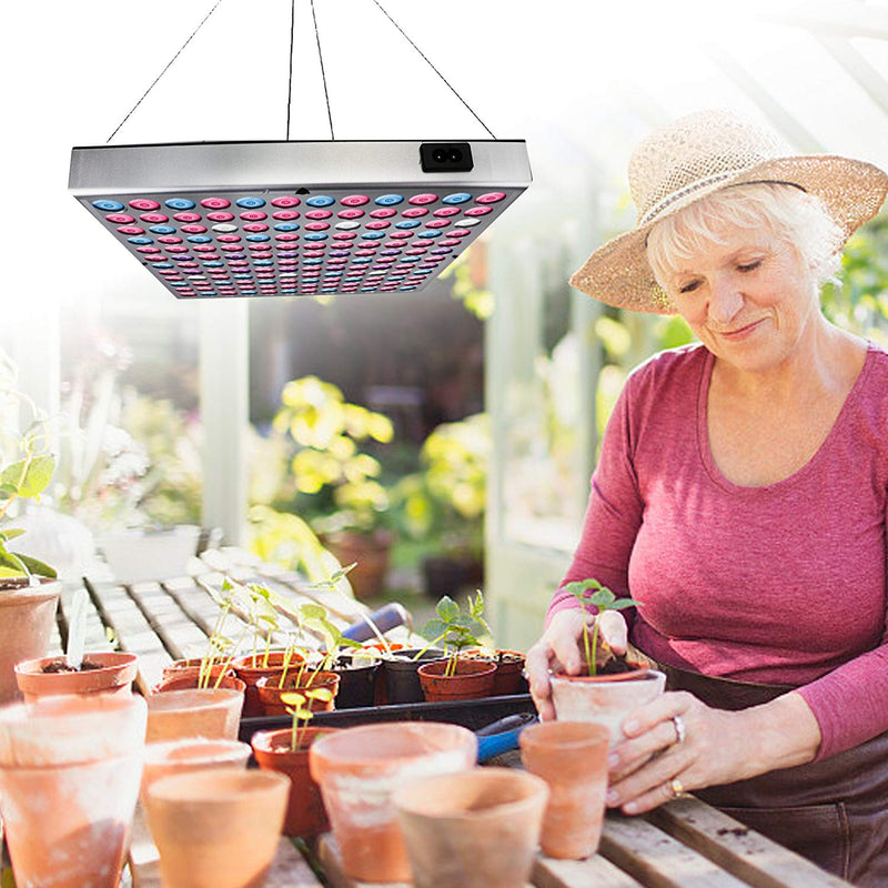 uv lamp for succulents LED Grow Light 45, Panel Grow Lamp Plant Lights Full Spectrum with IR