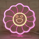 Smile Flower Neon Sign