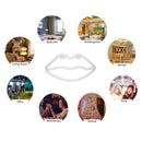 Pink Lip LED Neon Sign - LED Neon Light Wall Signs Battery or USB Operated Art Decorative Lights Wall Decor for Home Children Baby Living Room Christmas Wedding Party Decoration