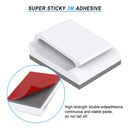 200 Pack LED Strip Clips - iCreating Self Adhesive LED Light Strip Mounting Bracket Clips Holder Cable Clamp Organizer for 10mm Wide IP65 Waterproof 5050 3528 2835 5630 LED Strip Light