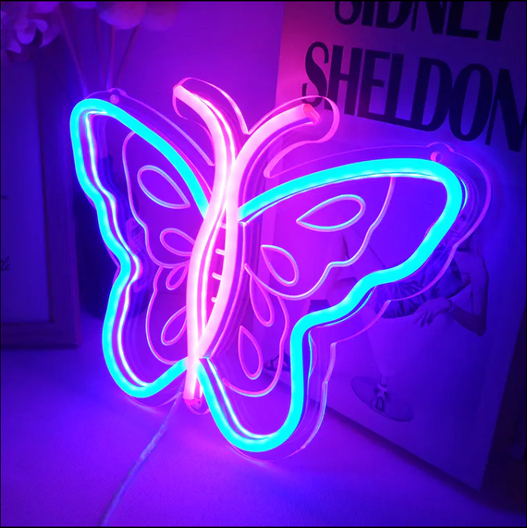 Butterfly Neon Sign