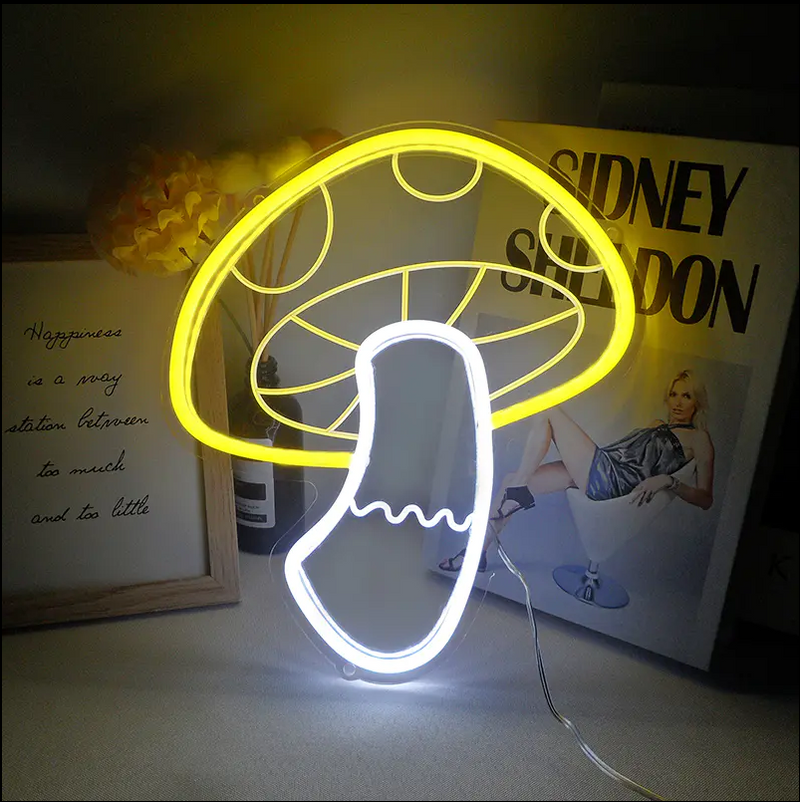 Mushroom Neon Sign