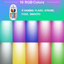 RGB Low Voltage Landscape Well Lights, Color Changing 10W Outdoor In-Ground Lights Waterproof LED Well Lights 12V Landscape Lighting for Pathway Garden Yard Fence Deck (10 Pack)