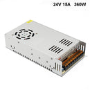 iCreating 24V 15A DC Universal Regulated Switching Power Supply 360W for CCTV, Radio, Computer Project, LED Strip Lights, 3D Printer
