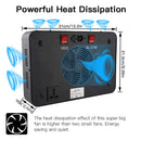 600W LED Grow Light, Full Spectrum Plant Light with Veg and Bloom Double Switch, Thermometer Humidity Monitor, Adjustable Rope, Grow Lamp for Indoor Plants Veg and Flower