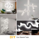 16.4ft Dimmable LED Strip Lights Kit, 300 Units 2835 LED Rope Light, 12V Under Cabinet Lighting Strips, 5M LED Ribbon light, Non-Waterproof LED Tape Light, Warm White