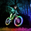 Battery Powered RGB LED Strip Lights – iCreating Battery RGB LED Strip Lights Kit with SMD 5050 Color Changing Battery RGB Light Strip Non-waterproof, Multicolor 24Key Remote Controller