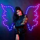 Battery Powered RGB LED Strip Lights – iCreating Battery RGB LED Strip Lights Kit with SMD 5050 Color Changing Battery RGB Light Strip Non-waterproof, Multicolor 24Key Remote Controller