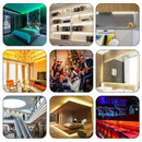 20pcs 4 Pin RGB Waterproof LED Strip Connector - with 20pcs Non-waterproof LED Strip to Strip Connector LED Ribbon Rope Tape Light Gapless Adapter for 10mm Wide Waterproof SMD 5050 RGB LED Strip Light