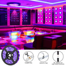 UV Light Strip Ultraviolet Battery Operated LED Black Light Strip Kit with 6.6FT 2M 60Units SMD 3528 IP65 Waterproof Super Bright LED Strip Lights, Battery Case by iCreating