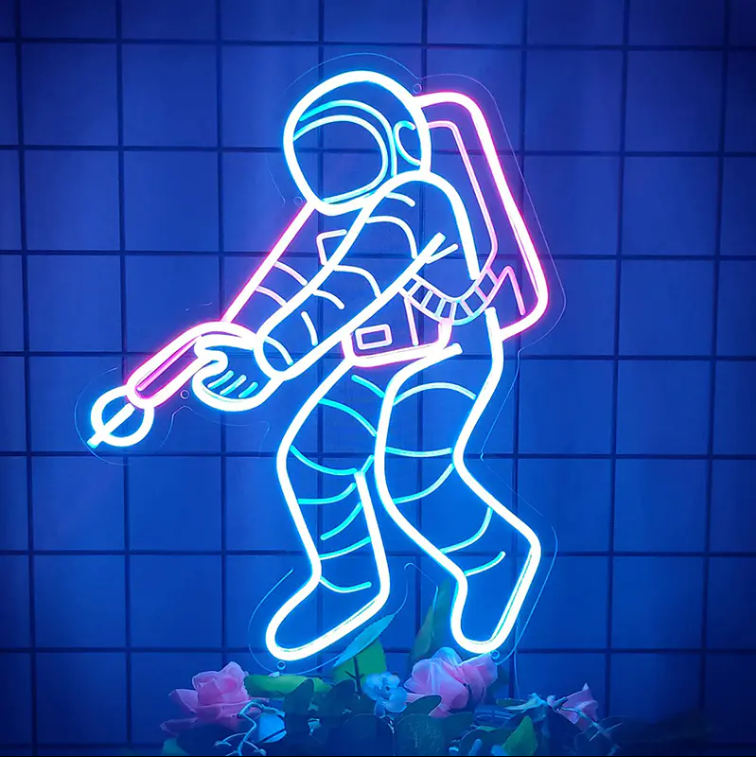 Astronaut Neon Sign