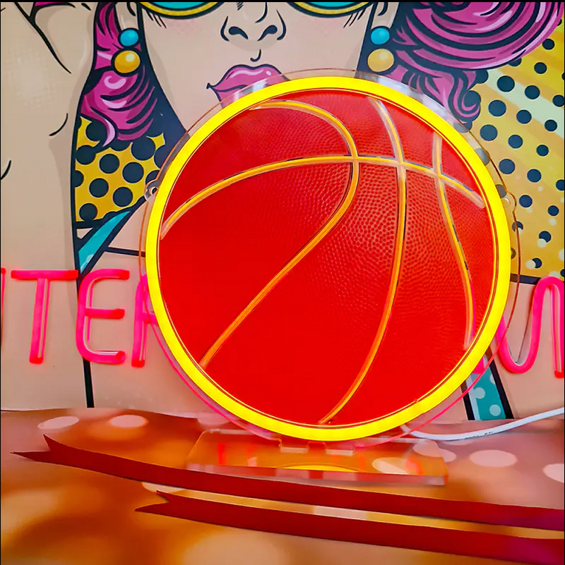 Basketball Neon Sign