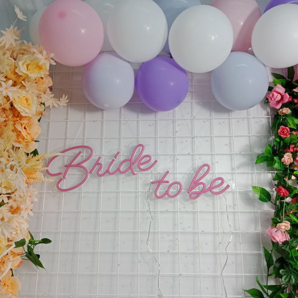 Bride to Be Neon Sign
