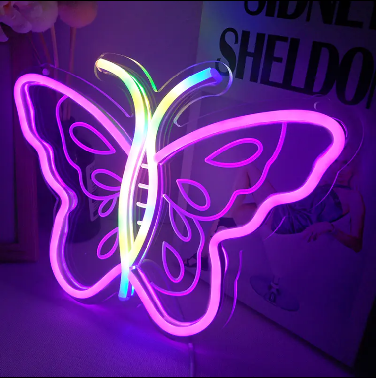 Butterfly Neon Sign