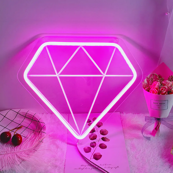 Diamond Neon Sign