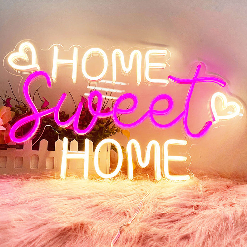 Home Sweet Home Neon Sign