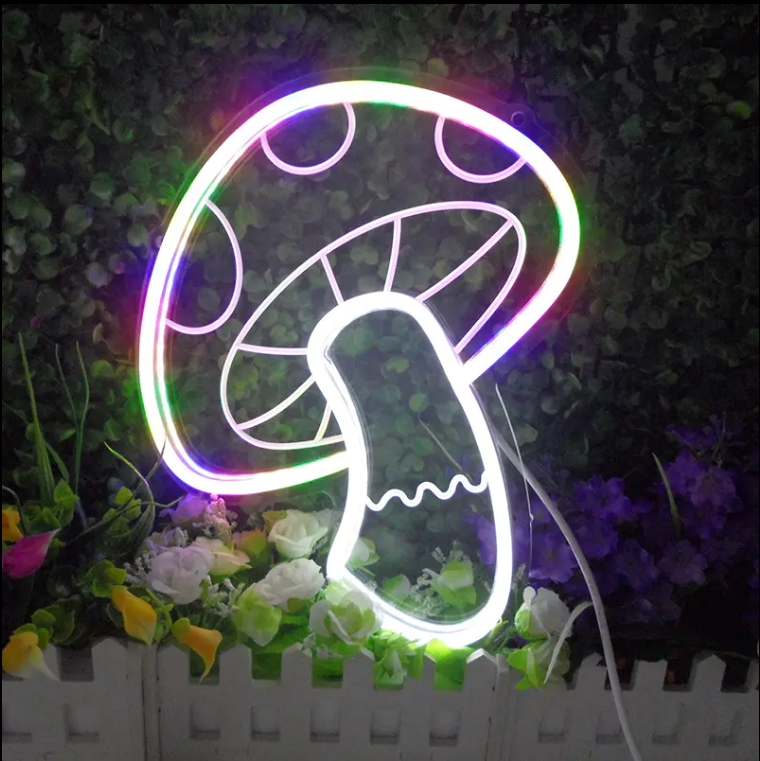 Mushroom Neon Sign