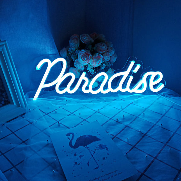 Paradise Neon Sign