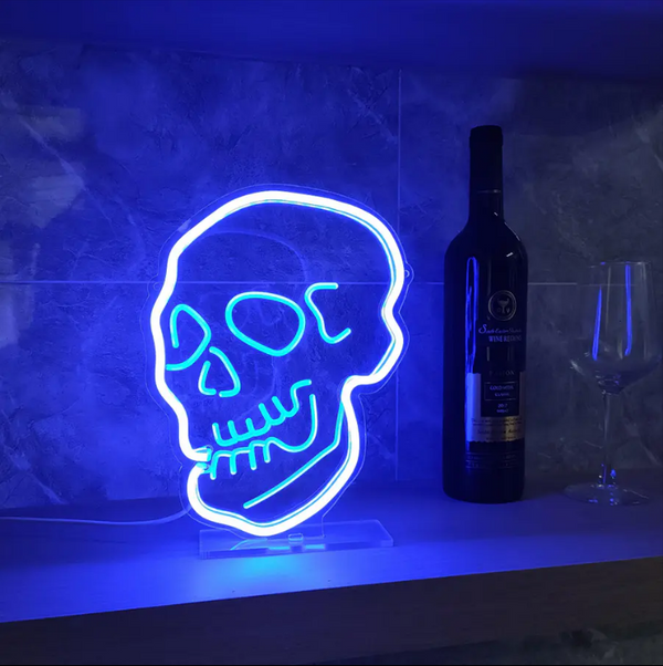 Skull Neon Sign