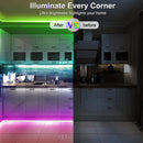 LED Neon Light, iCreating 32.8ft Neon Rope Lights 12V Outdoor Waterproof DIY Neon LED Strip Lights for Custom Neon Signs, Room, Bedroom, Wall, Car Underglow, Wedding (Power Adapter Included)