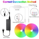 LED Neon Light, iCreating 32.8ft Neon Rope Lights 12V Outdoor Waterproof DIY Neon LED Strip Lights for Custom Neon Signs, Room, Bedroom, Wall, Car Underglow, Wedding (Power Adapter Included)